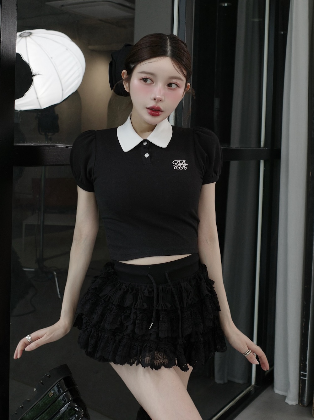 ダーリッチ Darich DRCHバイカラーポロシャツ BLK ダーリッチ Darich DRCHバイカラーポロシャツ(508217725