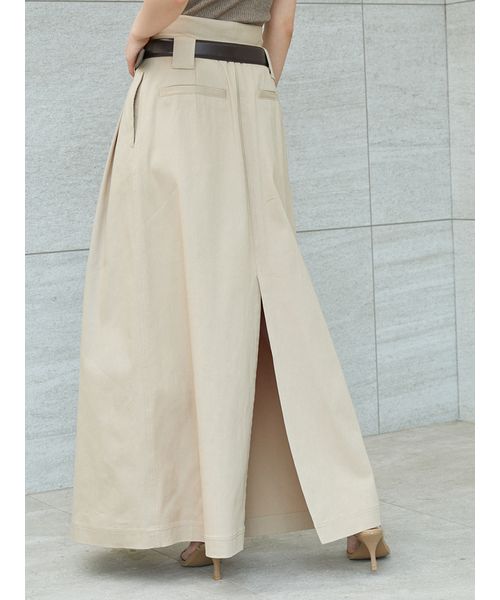 SNIDEL（スナイデル）　チノワイドスカート チノワイドスカート(508166672) | スナイデル(SNIDEL) - d fashion