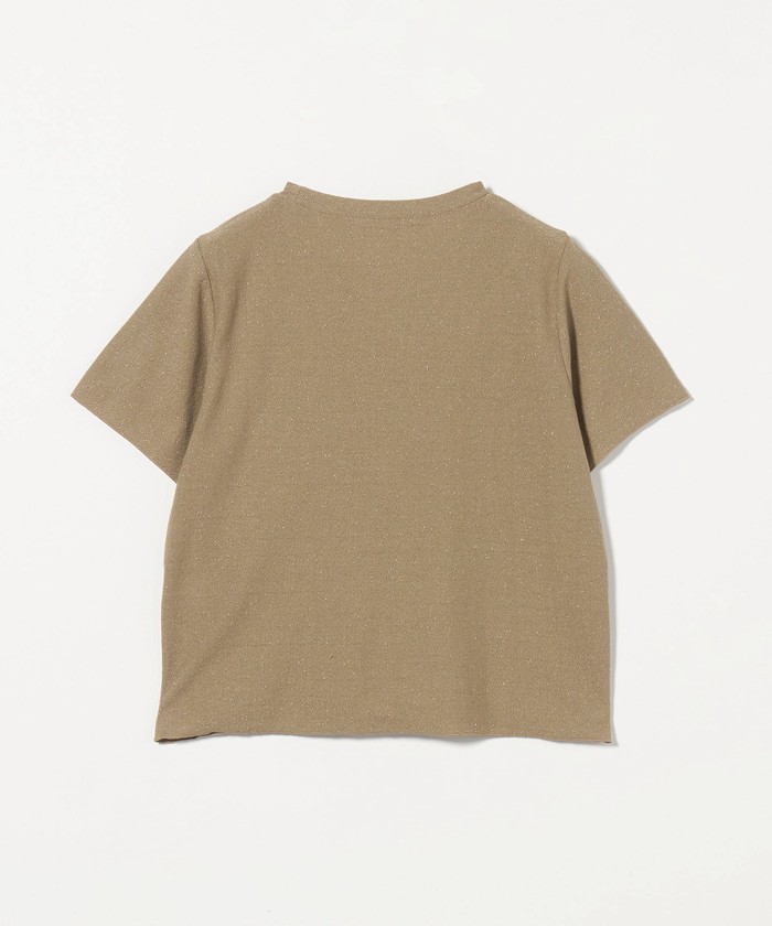 ラメ ショートスリーブ Tシャツ
