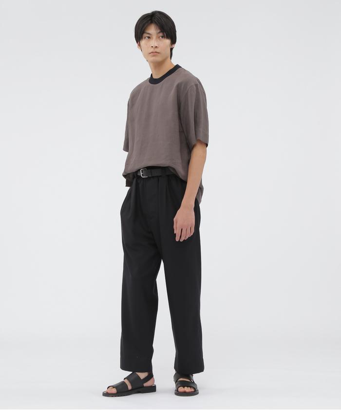 マーガレットハウエル ウール100% 2way カーゴパンツ クロップド丈 マーガレットハウエル ウール100% 2way カーゴパンツ クロップド丈