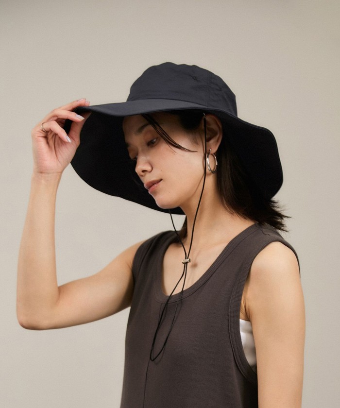 アダムエロペ　2WAYレイヤーハット新品 追加・WEB限定】2WAYレイヤーハット［接触冷感・洗える・撥水