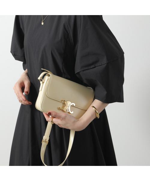 CELINE トリオンフ ショルダーバッグ レザー 188423BF4 セール15%OFF】セリーヌ CELINE CELINE ショルダーバッグ