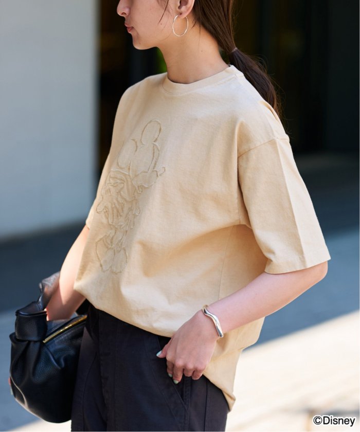 JOHNBULL/ジョンブル ＜MICKEY MOUSE＞ T Embroidery(508220243