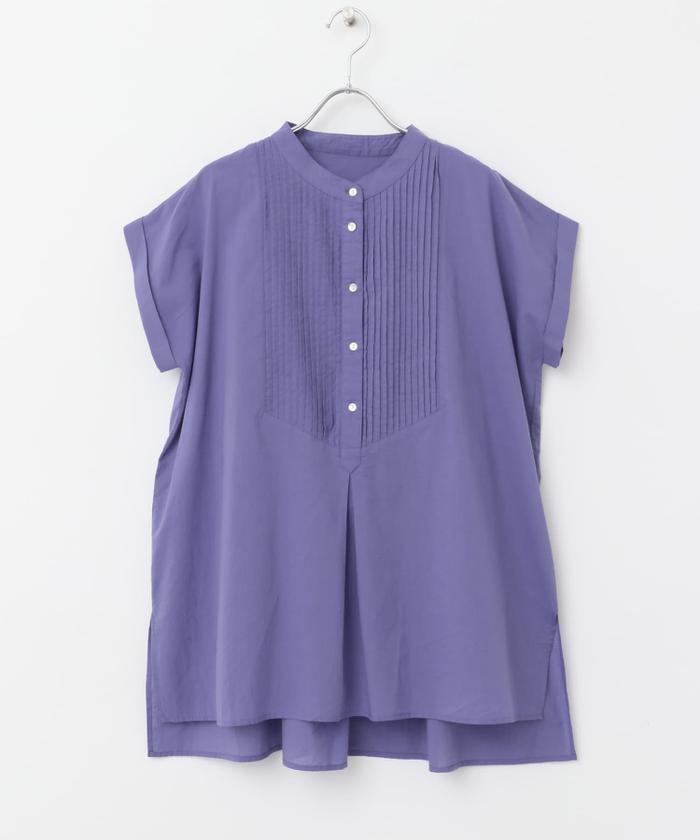ブラウス シャツ エアリーコットンピンタックドレスシャツ レディース Sonny Label｜エアリーコットンピンタックドレスシャツ