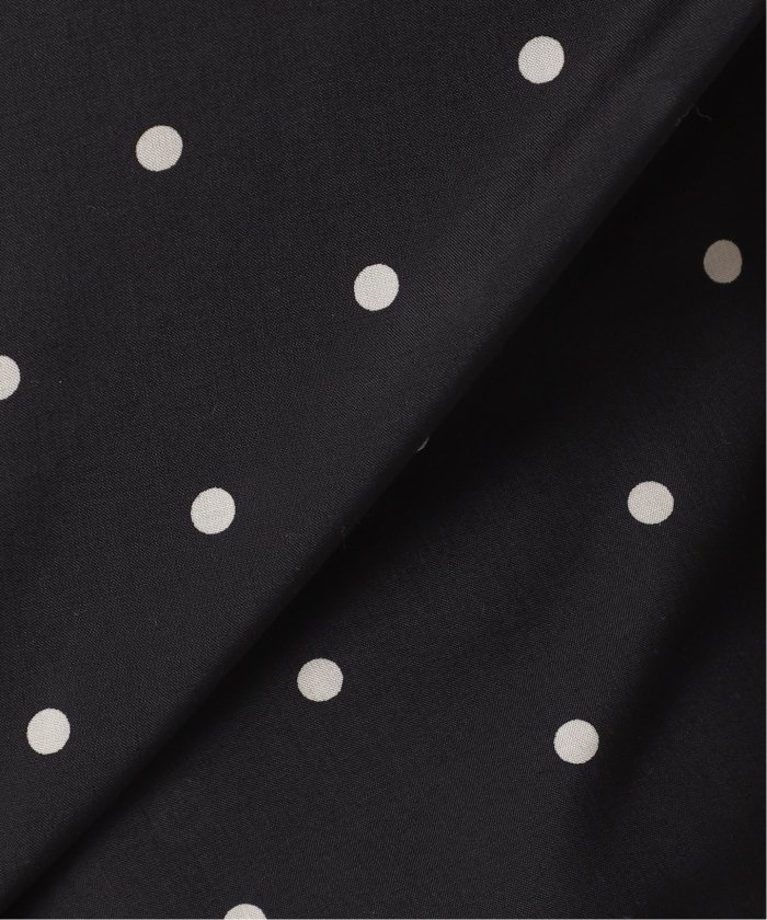レサージュ DEVEAUX/ドットタックスリーブシャツ　黒色 ジャーナルスタンダード レサージュ JOURNAL STANDARD L'ESSAGE