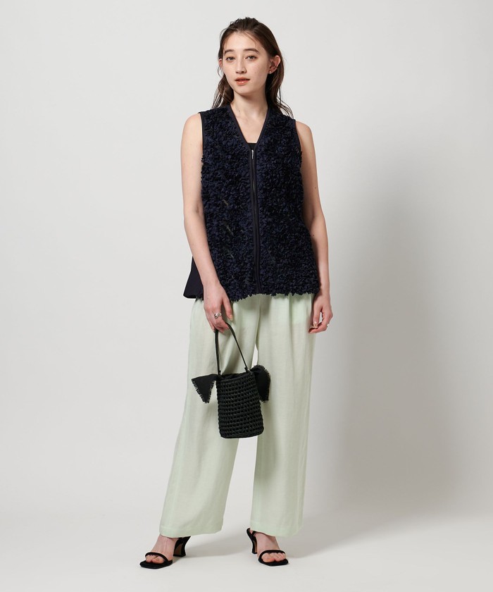 セール 40%OFF】フラワー チュール ニットベスト(508218508