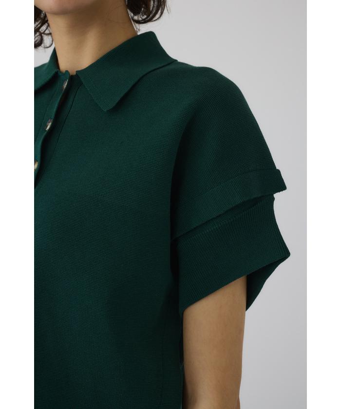 Stylish polo knit(508218660) | リムアーク(RIM.ARK) - d fashion