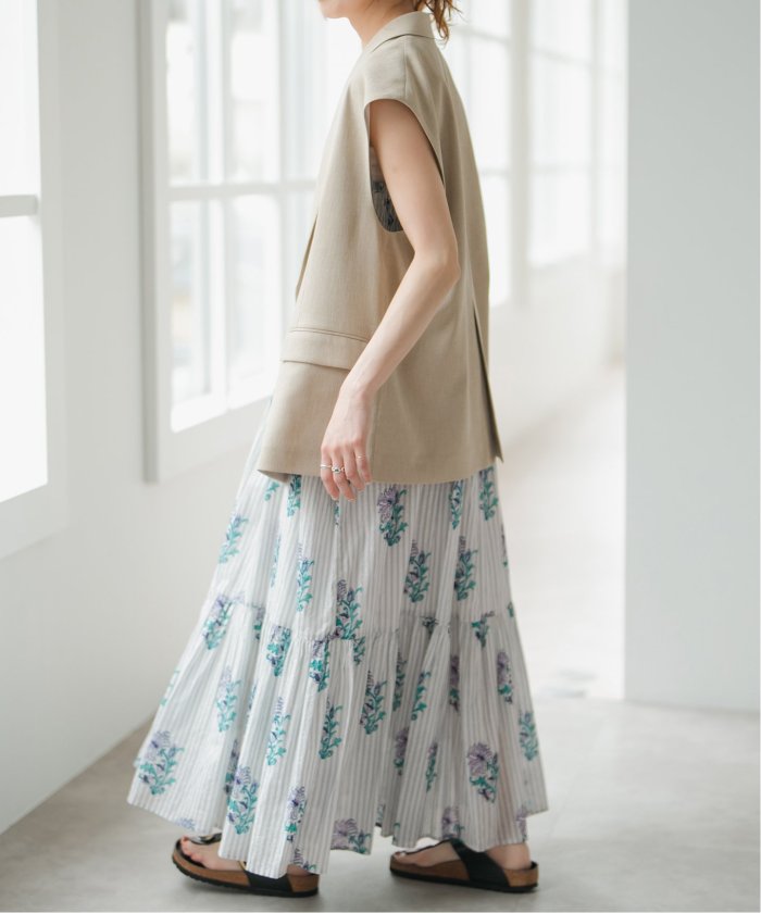 ne Quittez pas / ヌキテパ COTTON JACQUARD LILY PRIN