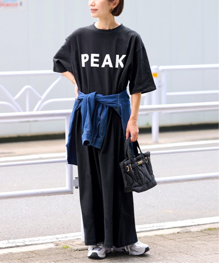 【JOURNAL STANDARD】スノーピークTシャツワンピース 追加2》別注【Snow Peak/スノーピーク】Tシャツワンピース