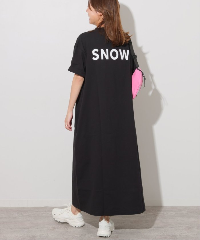 ジャーナルスタンダードレリューム☆Snow Peak別注ワンピース 追加2》別注【Snow Peak/スノーピーク】Tシャツワンピース