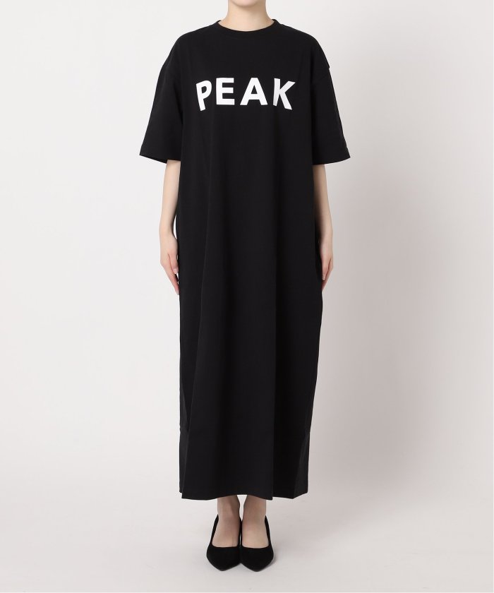 ジャーナルスタンダードレリューム☆Snow Peak別注ワンピース 追加2》別注【Snow Peak/スノーピーク】Tシャツワンピース