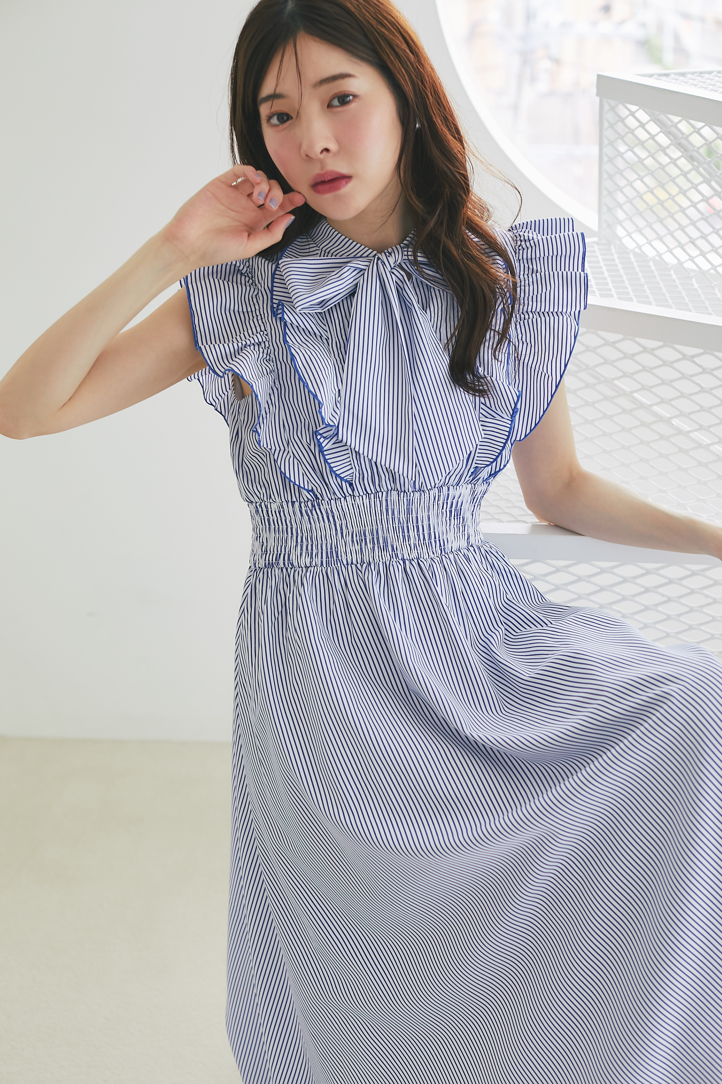 クーポン】トッコクローゼット tocco closet フリルボウタイ