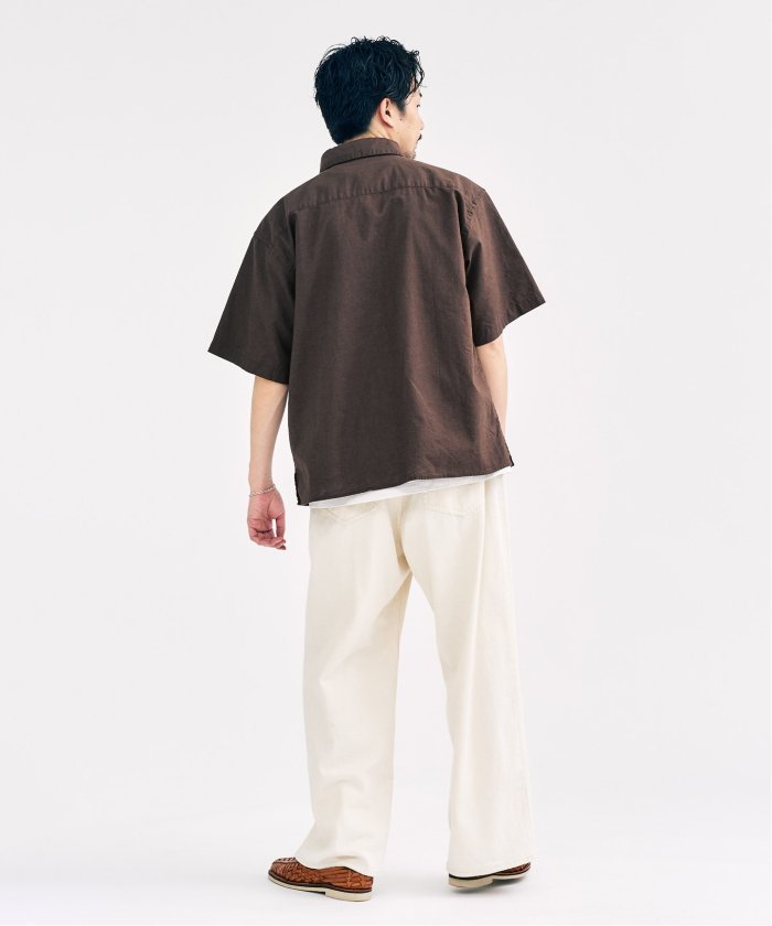 セール】コットンリネン S/S シャツ(508222982) | フォー