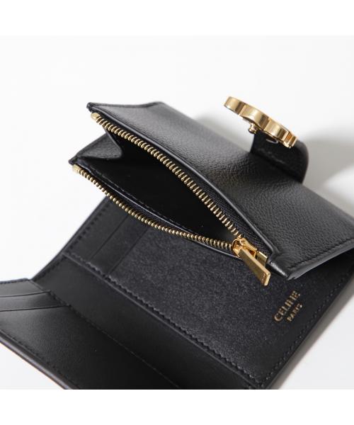 【CELINE/セリーヌ】FINE STRAP WALLET ミニ財布 セリーヌ CELINE CELINE 三つ折り財布 Fine Strap Wallet