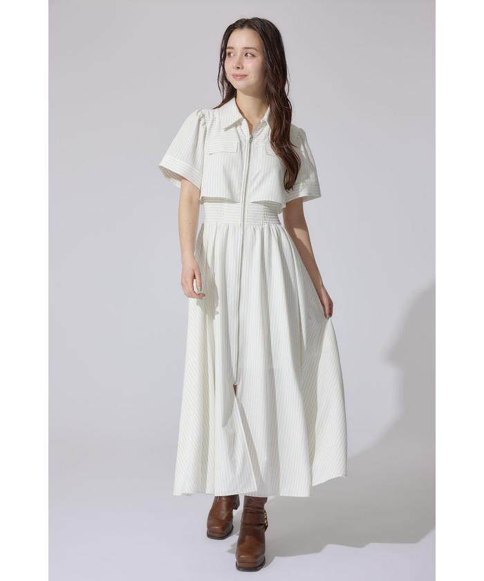 バストフレアワンピース(508221906) | リエンダ(rienda) - d fashion