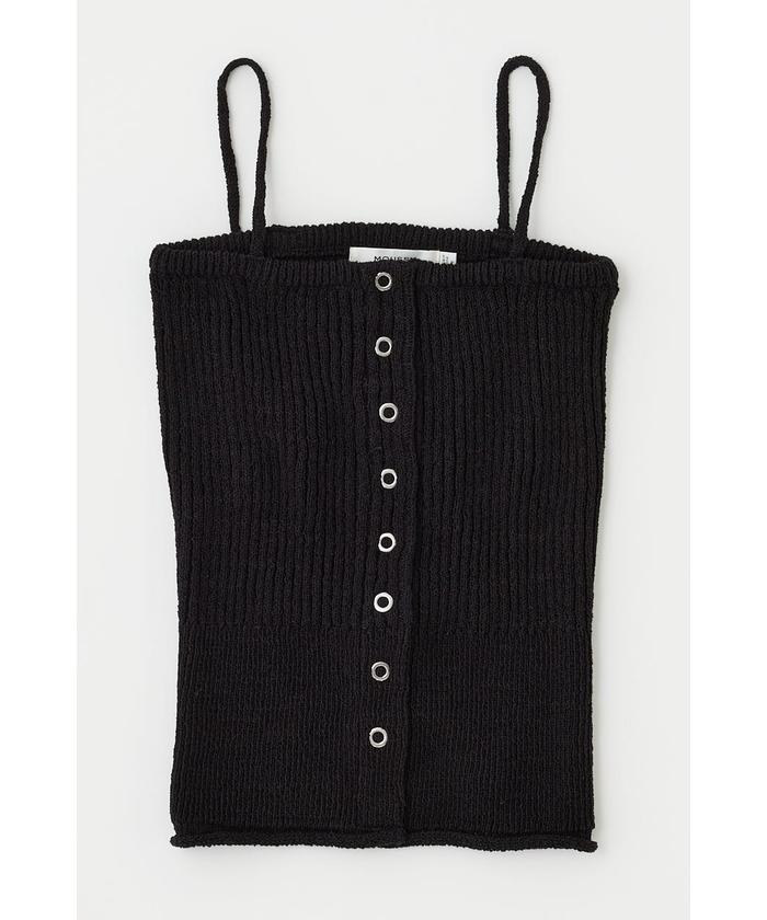 FRONT BUTTON ニットキャミ(508224018) | マウジー(moussy) - d