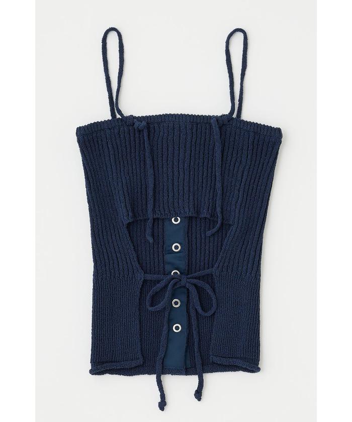FRONT BUTTON ニットキャミ(508224018) | マウジー(moussy) - d