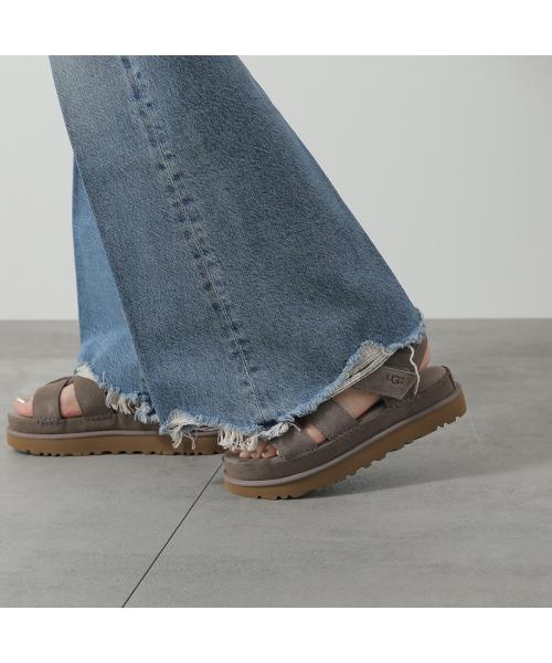 UGG アグ サンダル レディース 1113474 ブラック 黒 ブラウン 茶