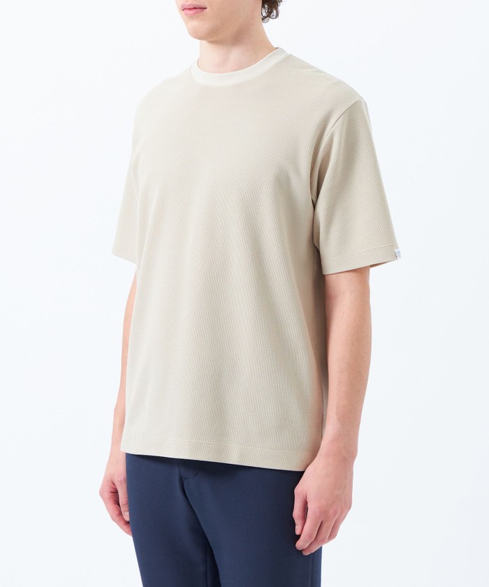 ミニケーブル クルーネックTシャツ(507915286