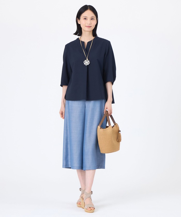 セール 26%OFF】【L】【ウォッシャブル】シャルマンダンガリー