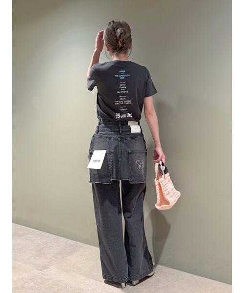 上國料萌衣コラボ】モノクロポートレートメモリアルTシャツ