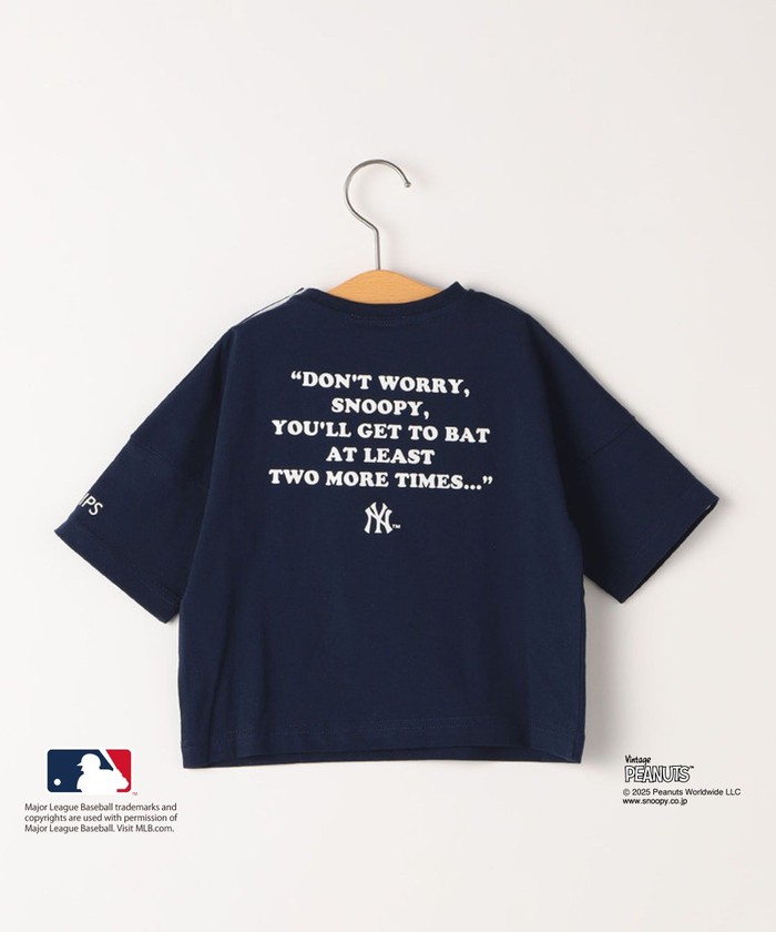 SHIPS KIDS:85～95cm / PEANUTS×MLB プリント Tシャツ(508226958