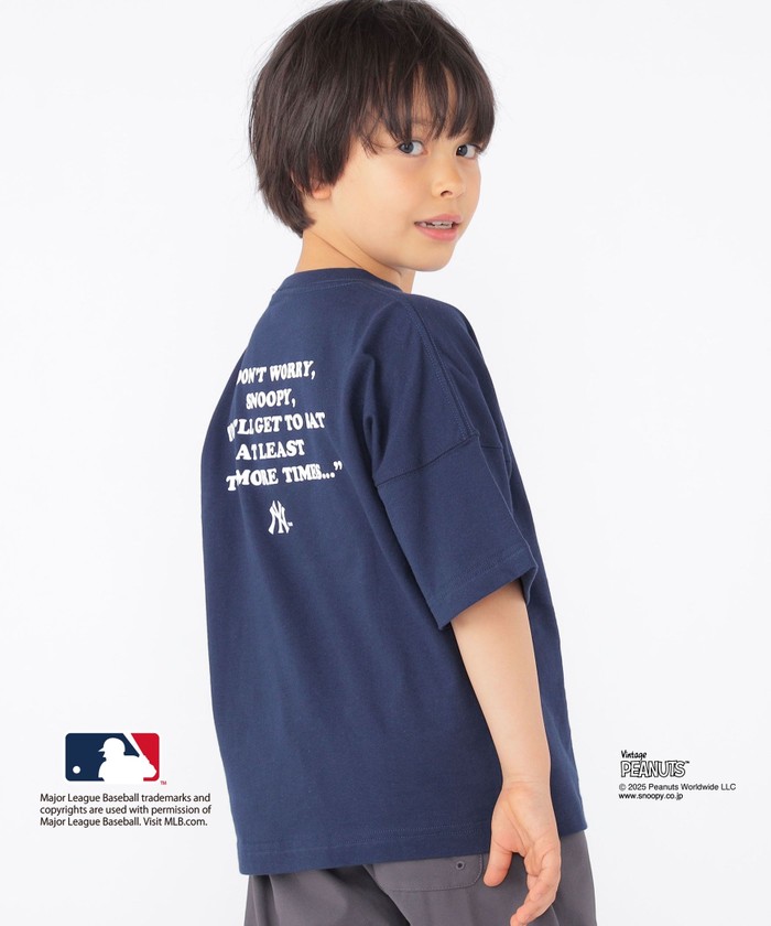 SHIPS: PEANUTS×MLB プリント Tシャツ SHIPS｜SHIPS KIDS:85~95cm / PEANUTS*MLB プリント Tシャツ