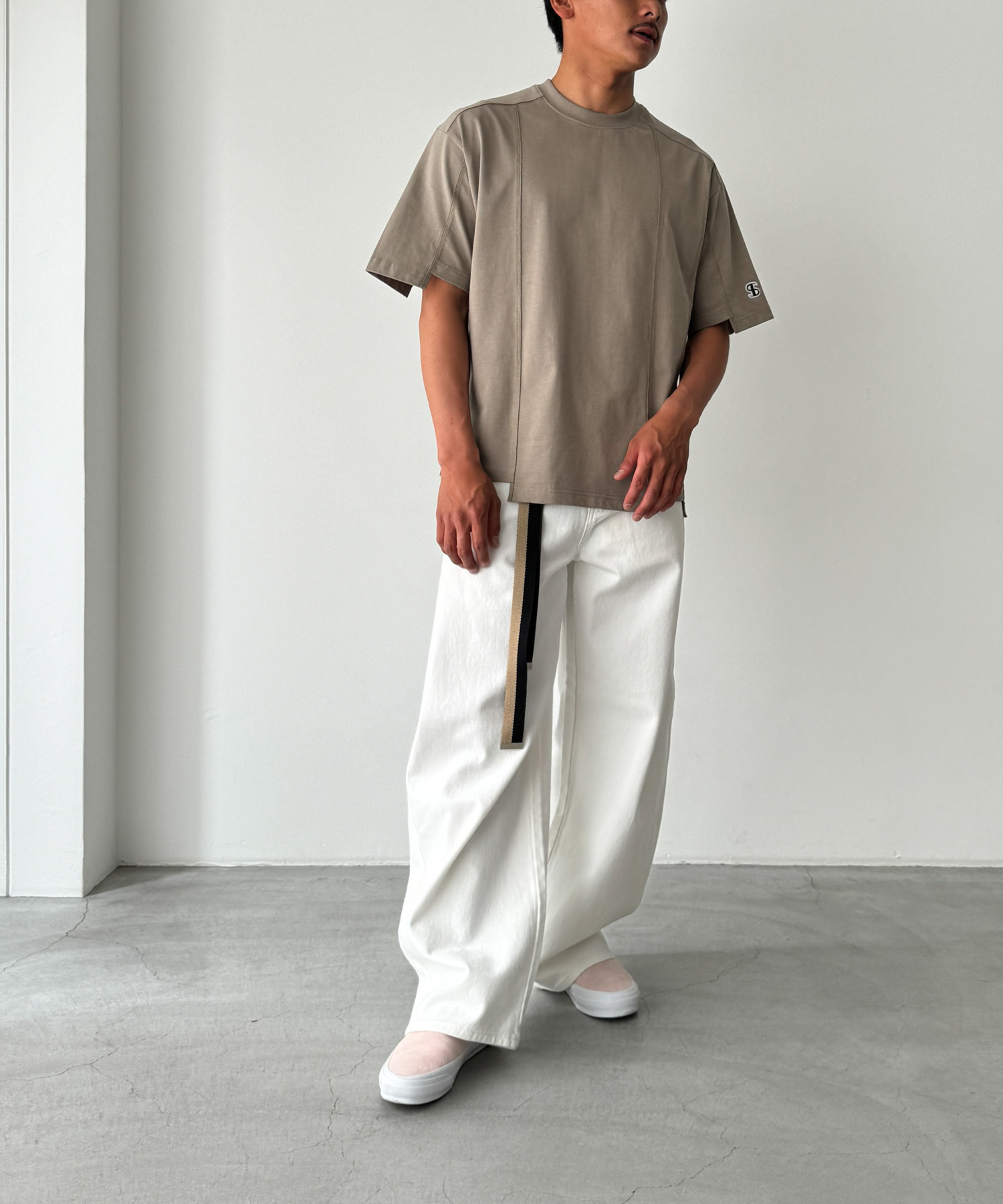 キャナルジーン CANAL JEAN SUPERTHANKS コンパクト半袖Tシャツ