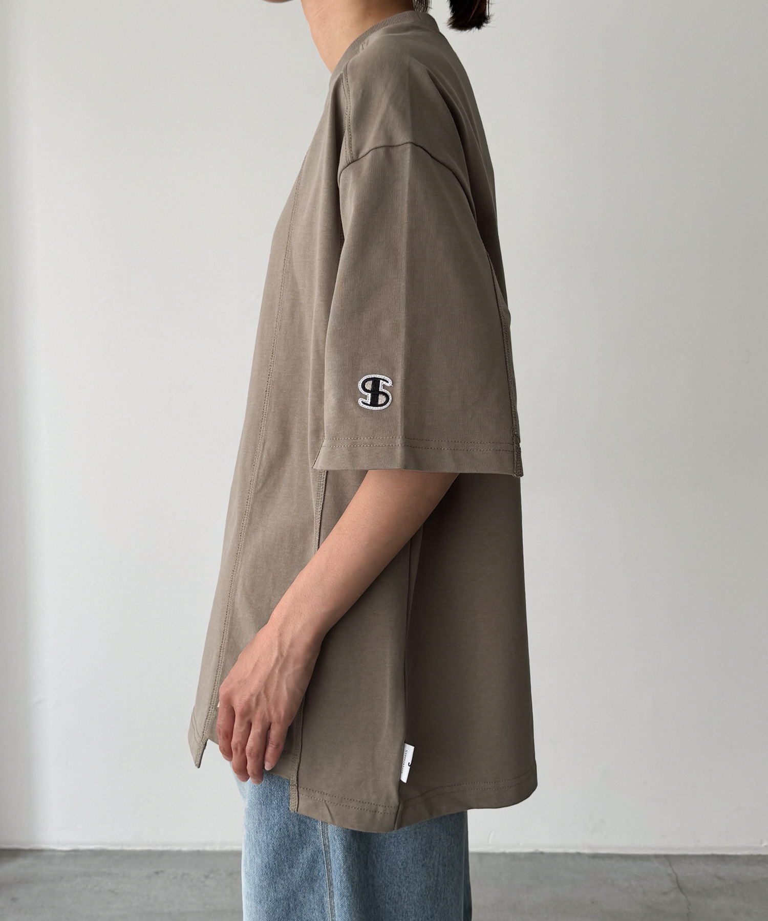 キャナルジーン CANAL JEAN SUPERTHANKS コンパクト半袖Tシャツ