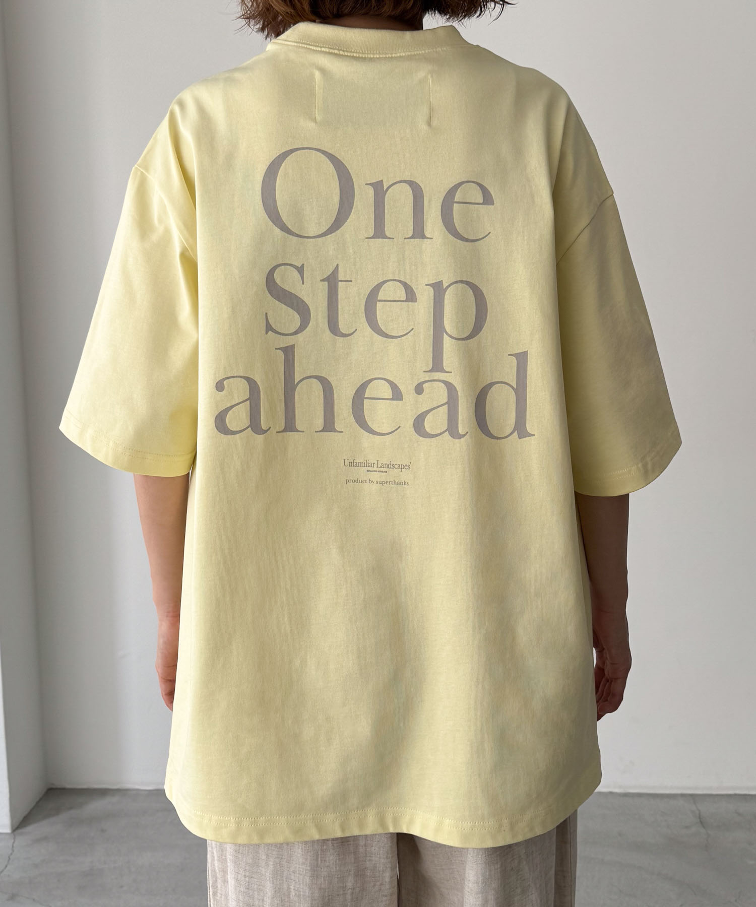 キャナルジーン CANAL JEAN SUPERTHANKS One Step ahead半袖T