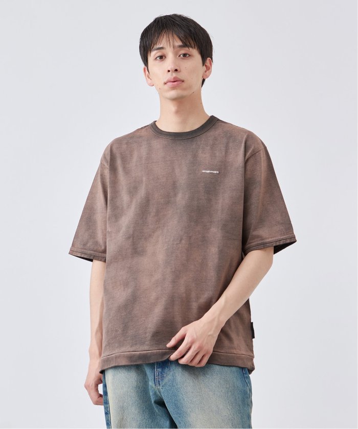 NO WAY tシャツ 「Bz」「LAnGe」レイヤードバスケ風シャツ 韓国