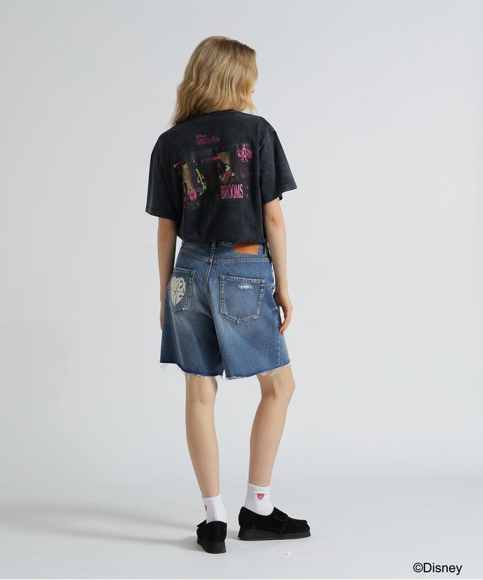 国内発送☆AVIREX☆MICKEY MOUSE / L-FOIL PRINT T-SHIRT Disney Collection》FANTASIA / MICKEY MOUSE / L-FOIL PRINT T