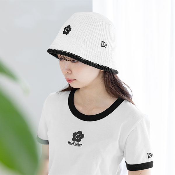 【新品★タグ付】ニューエラ×マリークワント　バケットハット MARY QUANT ONLINE SHOP｜マリークヮントオンラインショップ