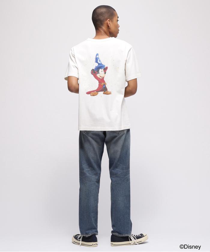 【AVIREX×ファンタジア】ディズニー ミッキーマウス  Tシャツ Disney Collection》FANTASIA / MICKEY MOUSE / PRINT T-SHIRT