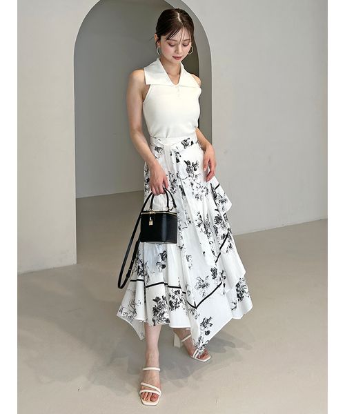 snidel スナイデル ハンカチヘムスカート SNIDEL スカート ハンカチヘムスカート : ZOZOTOWN Yahoo!店