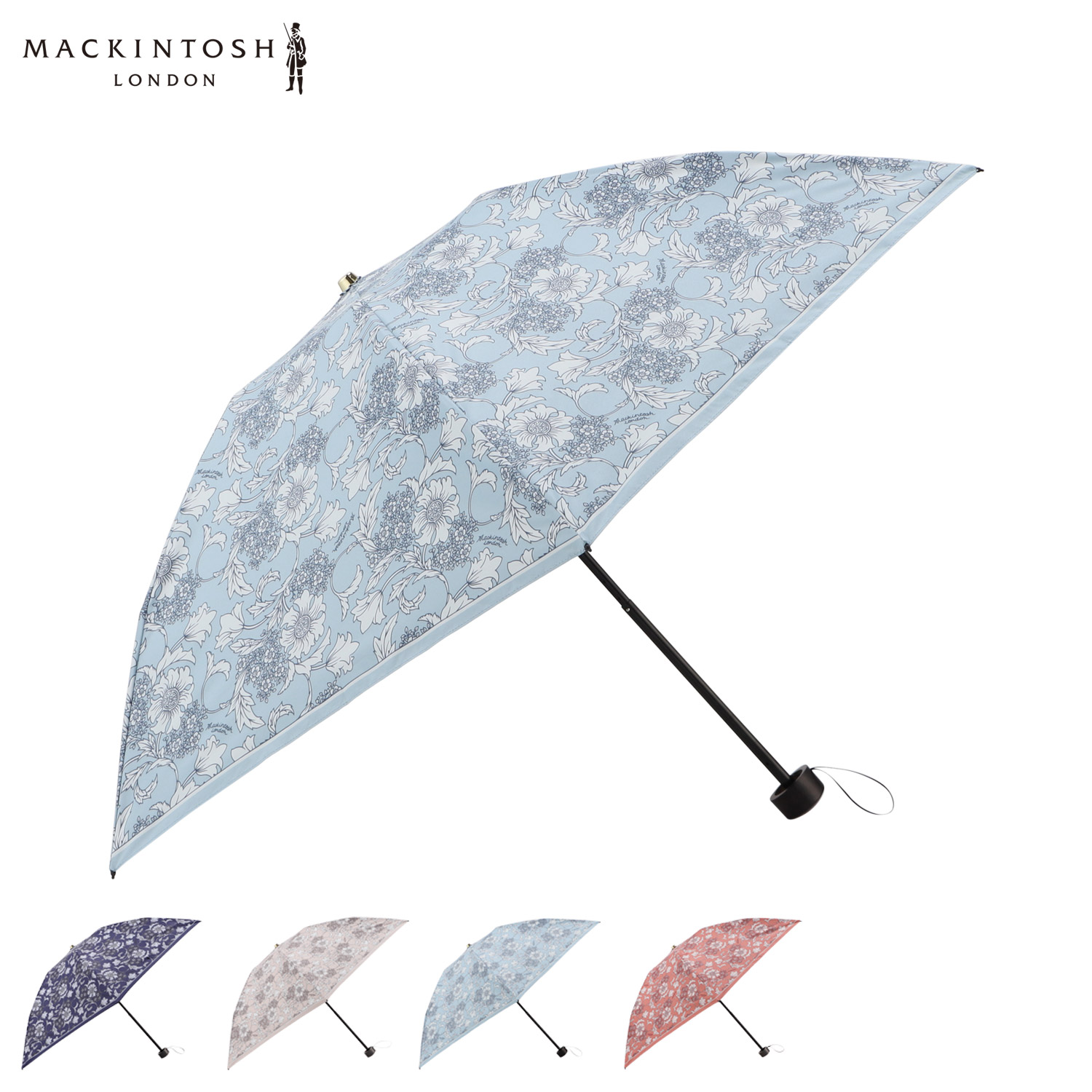 【超美品】マッキントッシュ　ロンドン　ボーダーUV傘 ボーダーUV長傘(傘)｜MACKINTOSH LONDON(マッキントッシュ