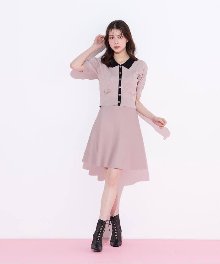 JILL STUART シルク100%セットアップ ◇ジャケットジャンスカセットアップ（ワンピース）｜JILL by