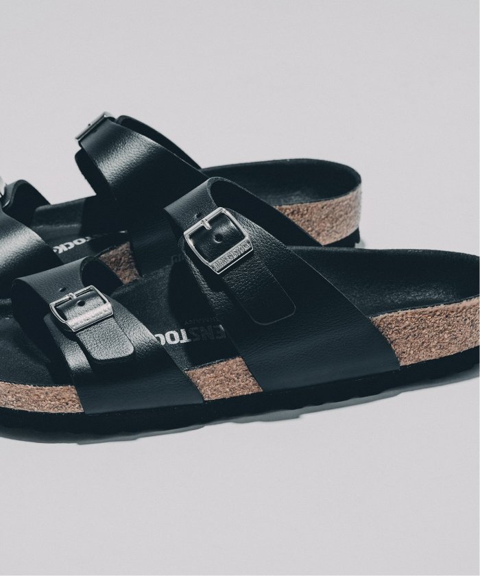 美品　ビルケンシュトック BIRKENSTOCK ティケル 黒36 ストラップ BIRKENSTOCK - BIRKEN STOCK(ビルケンシュトック) サンダル 36