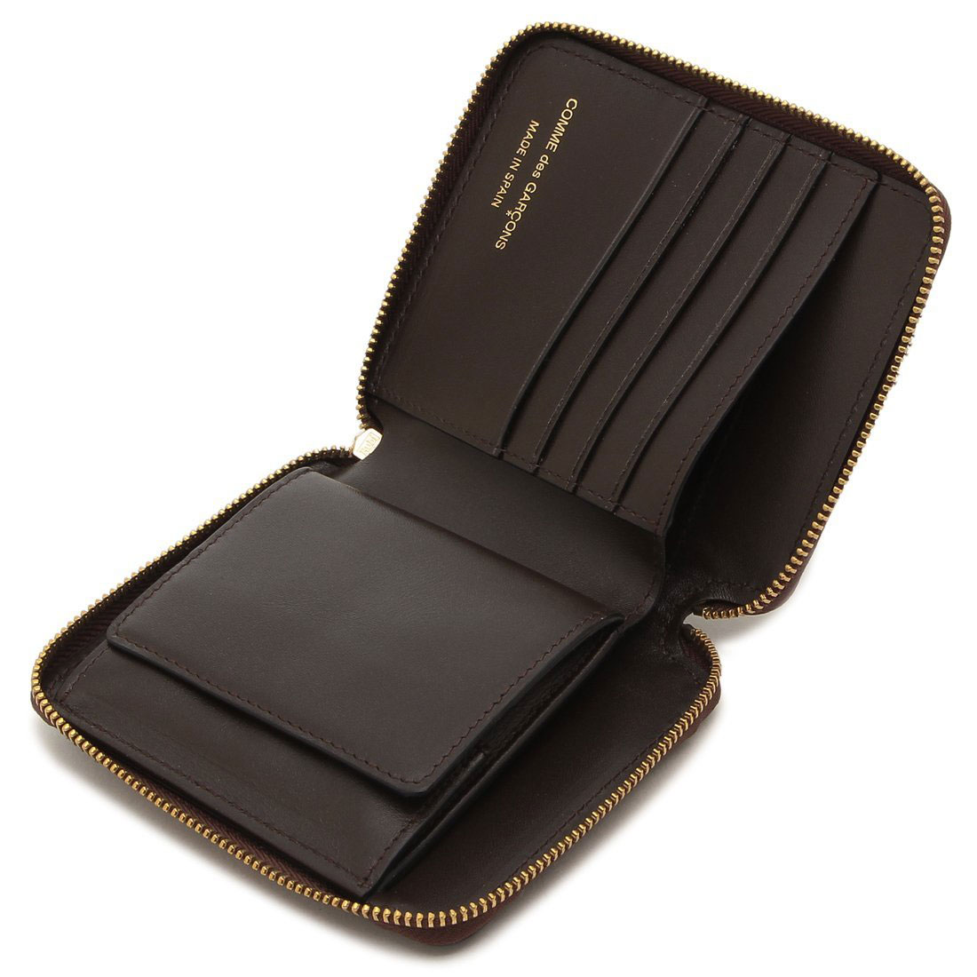 COMME des GARCONS コムデギャルソン 二つ折り財布 EMBOSSED