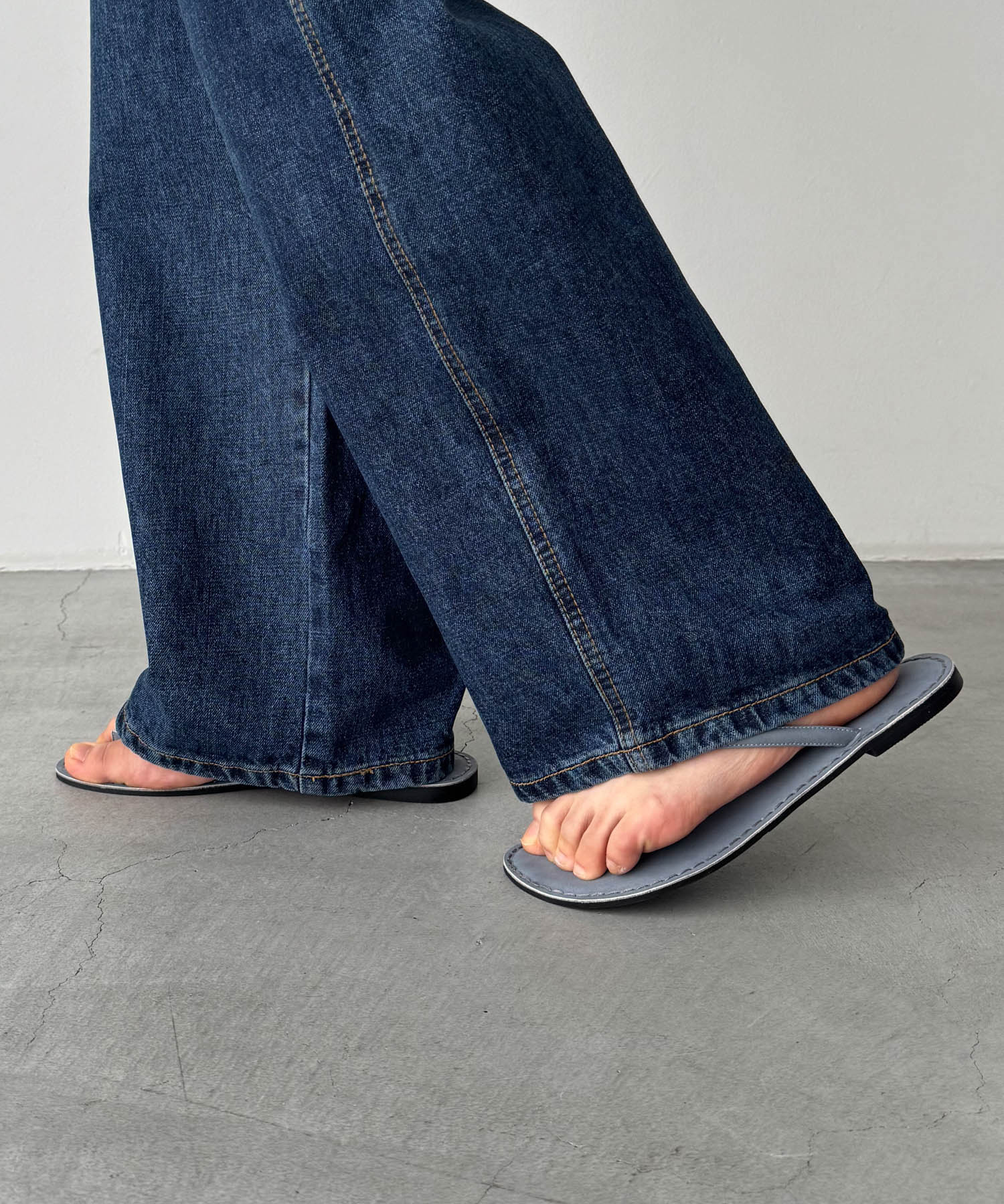 CANAL JEAN El mar ペインターデニムパンツSサイズ キャナルジーン CANAL JEAN El mar ペインターデニムパンツ