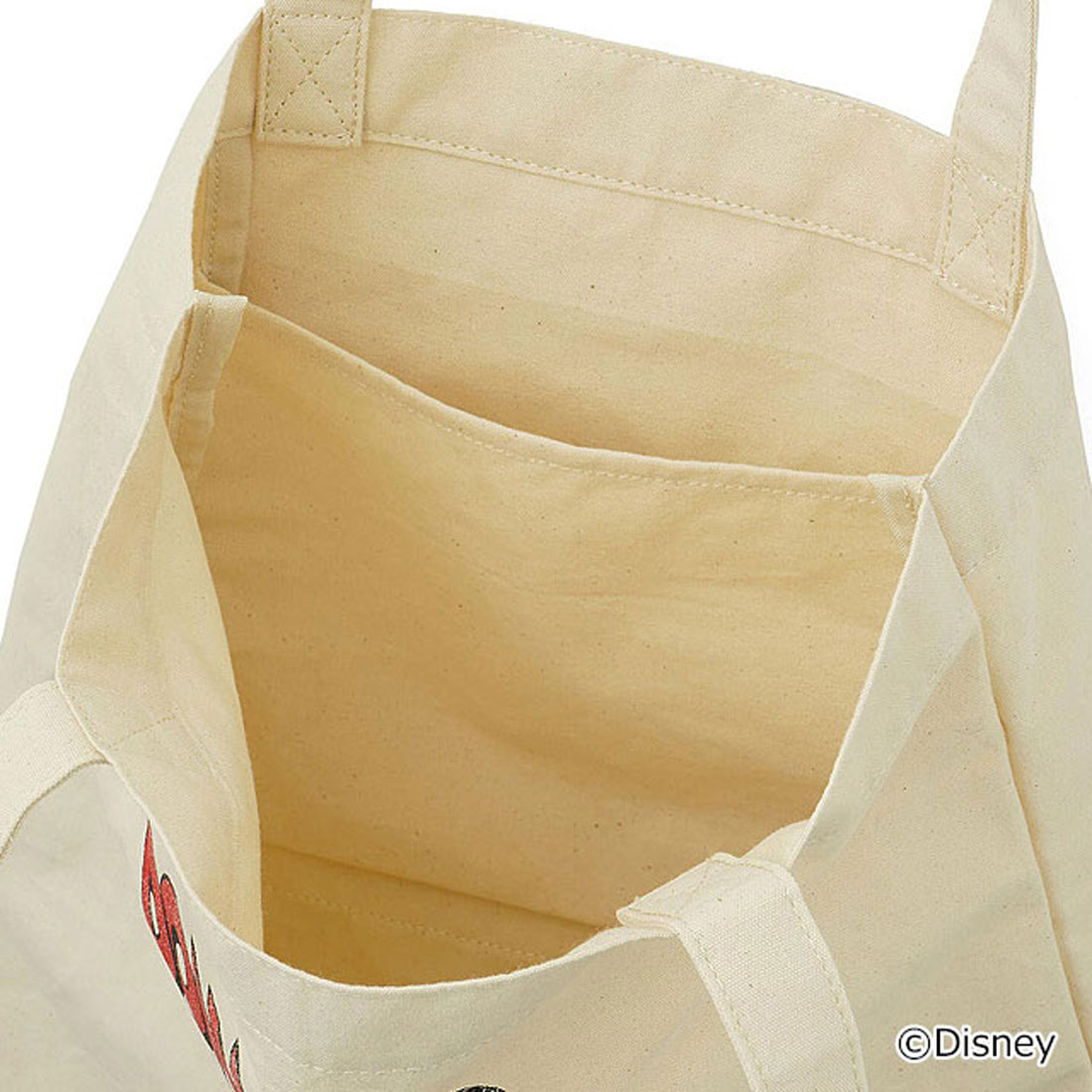 ミルクフェド MILKFED. DONALD DUCK / COOKING TOTE YELLOW