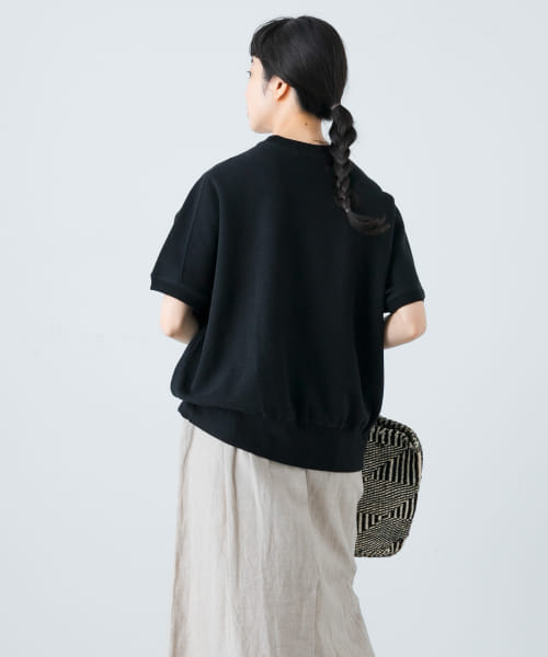 かぐれ　サカリバーフレンチスリーブ　グレー かぐれ（カグレ）の「サカリバーフレンチスリーブ（Tシャツ