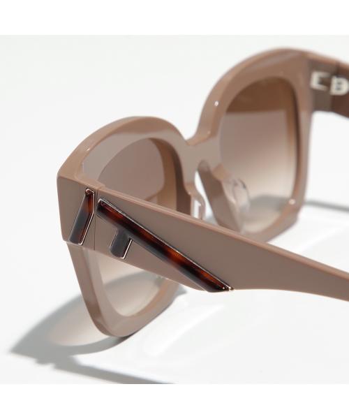 FENDI サングラス FE40098F バタフライ型 セルフレーム セール】フェンディ FENDI FENDI サングラス FE40098F