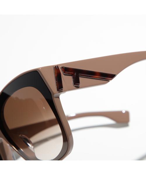 FENDI サングラス FE40098F バタフライ型 セルフレーム セール】フェンディ FENDI FENDI サングラス FE40098F