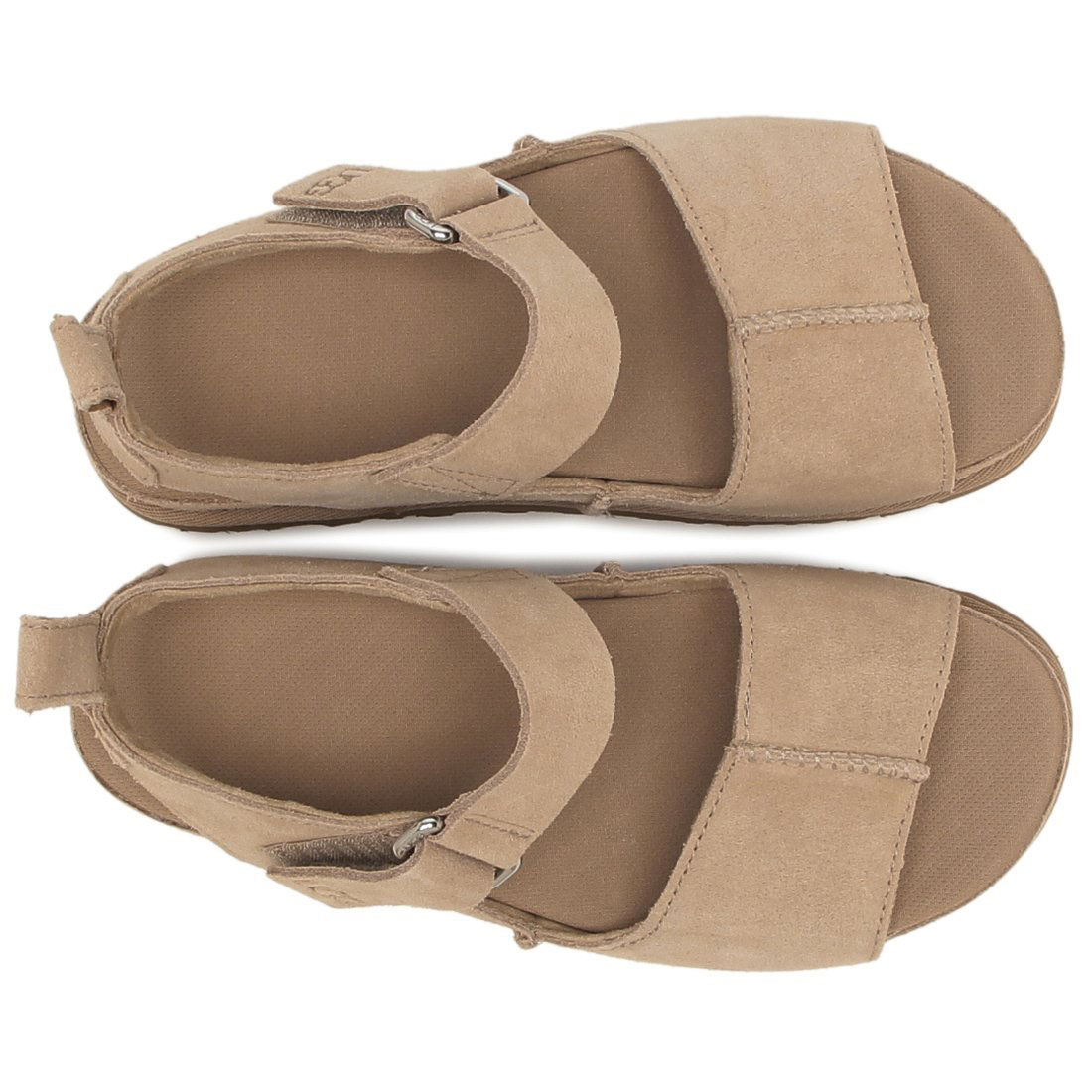極上品質 UGG ベージュ コンフォートサンダル アグ UGG アグ サンダル ゴールデンスターハイ プラットフォーム