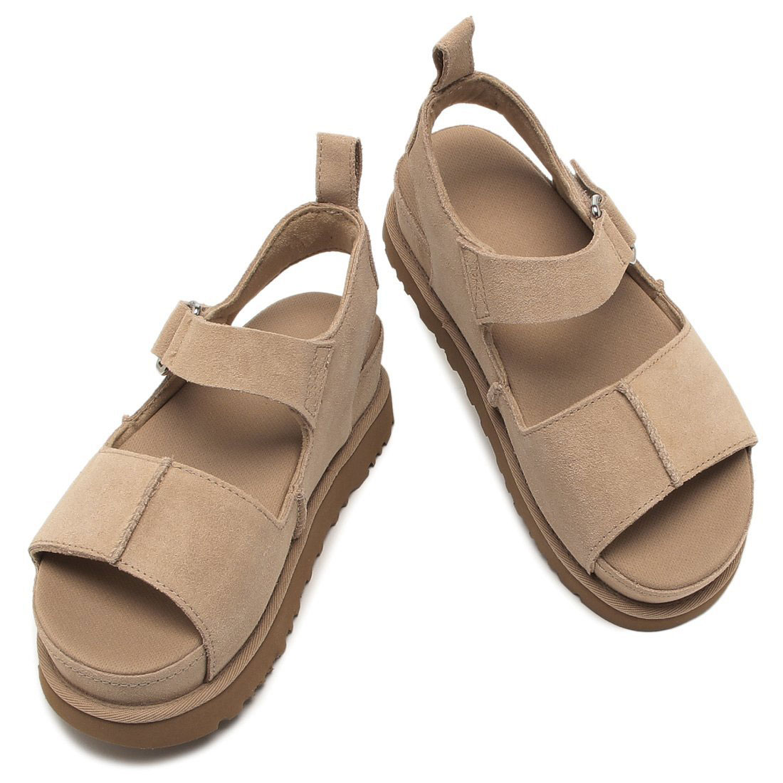 UGG アーイヤー ベージュ driftwood スポーツサンダル 厚底 ロゴ