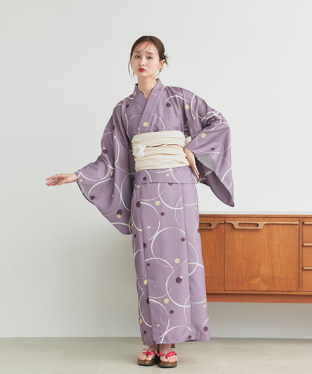 ad thie 2way 浴衣 3点セット アソート柄 セパレート浴衣3点セット ad thie 浴衣 アソート柄 セパレート浴衣3点セット スカート