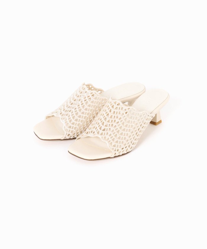 セール 30%OFF】5cmクロシェミュールサンダル(507850186) | ル
