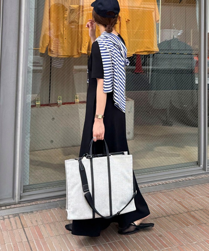 セール 20%OFF】【De MAKER/ディメーカー】 Big new vase bag－L