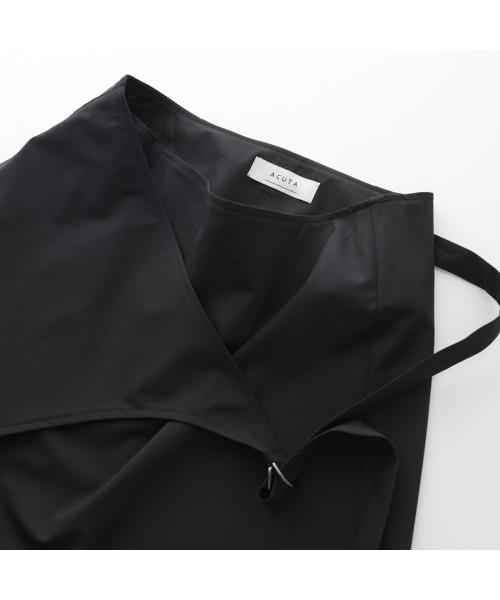ACUTA ラップスカート 10091747 ストレッチ ロングスカート アクータ ACUTA ACUTA ラップスカート 10091747 ストレッチ